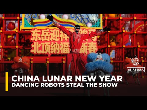 Dancing humanoid robots take centre stage at China's Lunar New Year Gala