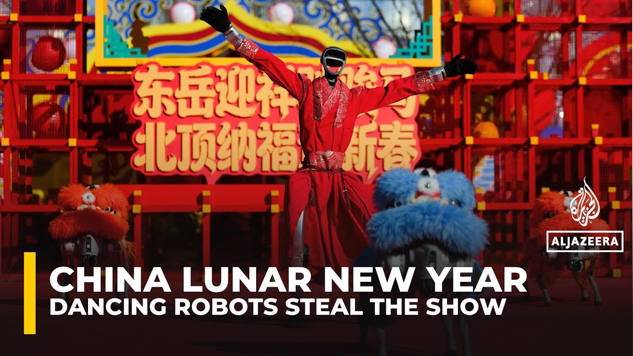 Dancing humanoid robots take centre stage at China's Lunar New Year Gala