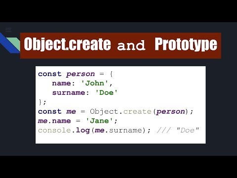 Javascript Object.create and Prototype