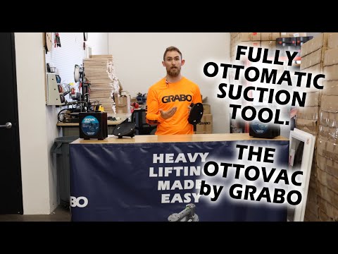 Grabo OTTOVAC Portable Electric Vacuum Lifting Device with 4 Alkaline AA Batteries (2-Pack)