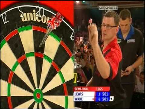James Wade vs Adrian Lewis Part 2 - 2007 World Matchplay Semi Finals
