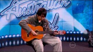 Australian Idol 2009 Vinh Bui performing Imagine from John lennon