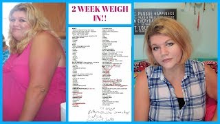 Week 2 WEIGHT IN of doing Dr Eric Westman page 4 KETO plan!!!!!