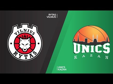 Rytas Vilnius - UNICS Kazan  Highlights | 7DAYS EuroCup, T16 Round 1
