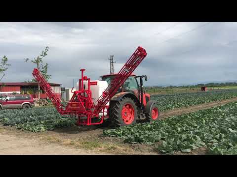 Пръскачка Agromehanika, модел AGS 1200 EN с хидравична щанга 15 HLX