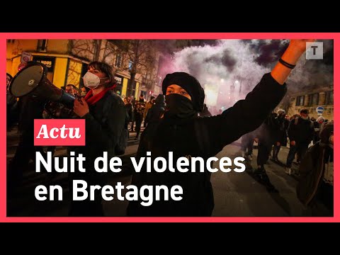 Réforme des retraites : violences et blocages à Brest et Rennes