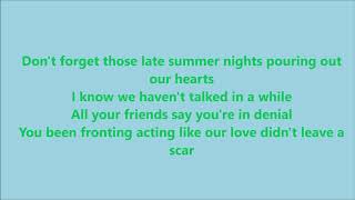 Johnny Orlando - Deep Down - Lyrics