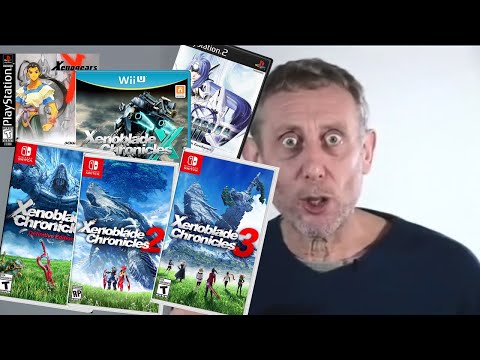 Michael Rosen describes the xeno series (Xenoblade, Xenosaga and Xenogears)