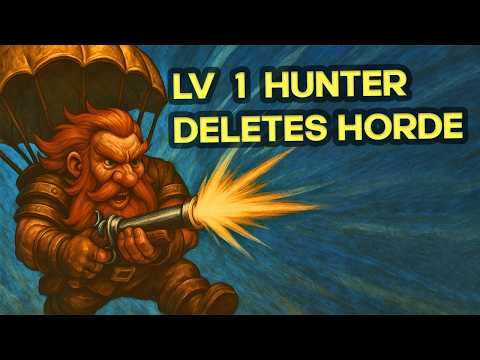 Unkillable Level 1 Hunter with INFINITE ATTACK SPEED
