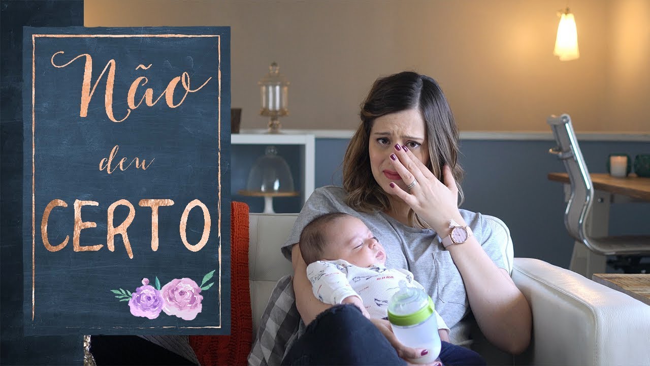 QUANDO A AMAMENTAÇÃO NÃO DÁ CERTO   minha história