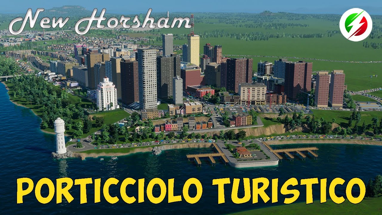 Porticciolo turistico in cities skylines 2