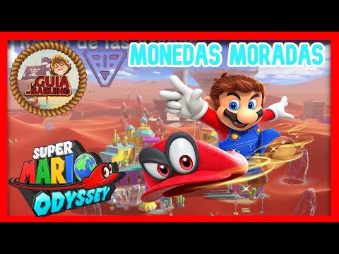 🌛Monedas Moradas del Reino de las Arenas/Super Mario Odyssey🌜