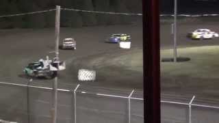 preview picture of video 'Vinton Hobby Stock A Main 4/2/2015'