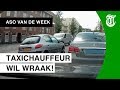 Aso-bestuurder is taxi te slim af