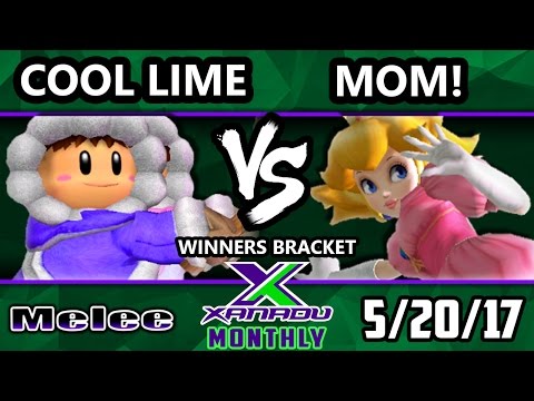 S@X Maylee Monthly - Cool Lime (Ice Climbers) Vs. MOM! (Peach) SSBM Tournament - Smash Melee