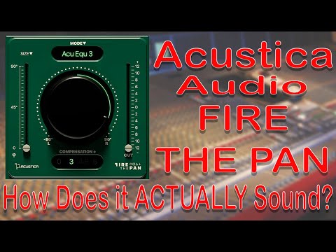 Acustica Audio Fire The Pan Review. Panning in mixing and mastering. Do you need a 3rd Party Plugin?
