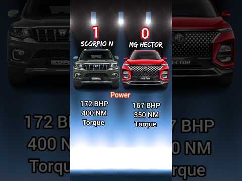 Scorpio N Vs Mg Hector Comparison | कोन है Big Daddy 👑