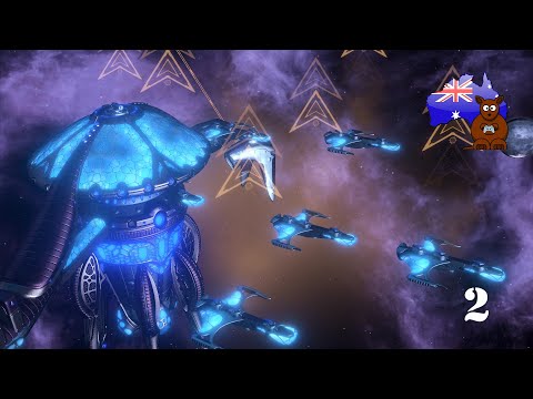 Stellaris: Scylla's Children #2 Aquatics Have Klingon D7s?