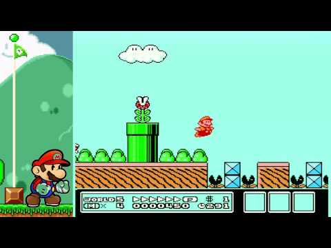 (SMB3) 5-3 despawn plant trick?