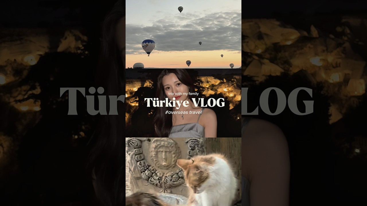 トルコ旅行🇹🇷人生２回目の気球にも乗れて大大大満足な旅だった*⋆✈#海外旅行 #家族旅行