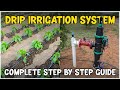 Drip Irrigation System Best Irrigation System For Gardens Agriculture Farms