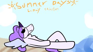 🎂Summer days🎂 almost my birthday animation meme!