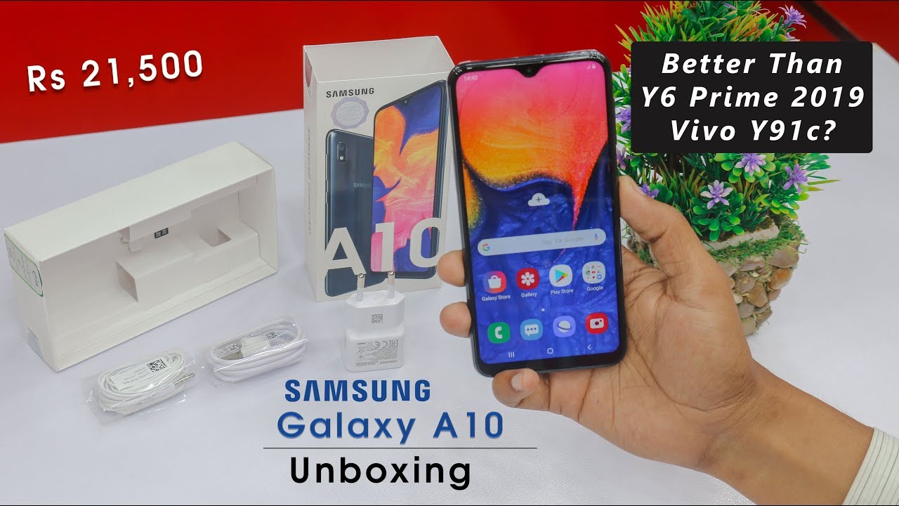 Samsung Galaxy A10 Unboxing in Pakistan | Best Device in this Price Range