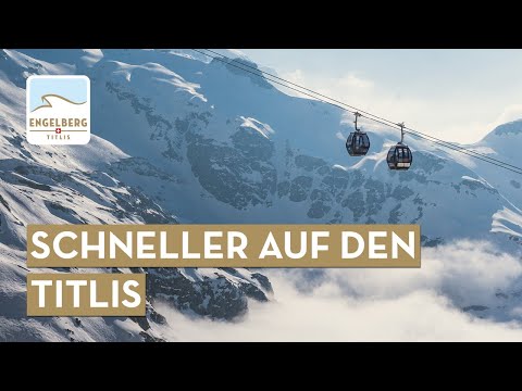 Mehr Zeit auf der Piste - 8er-Gondelbahn bringt dich in Rekordzeit auf den Titlis!