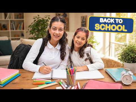 როგორ მოვემზადეთ მე და დანიელა სკოლისთვის? 🎒 Back to School