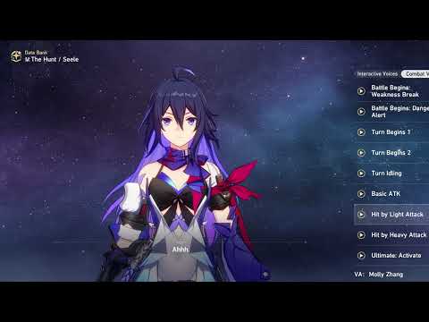 Seele English Combat Voice Lines (Only Voice)