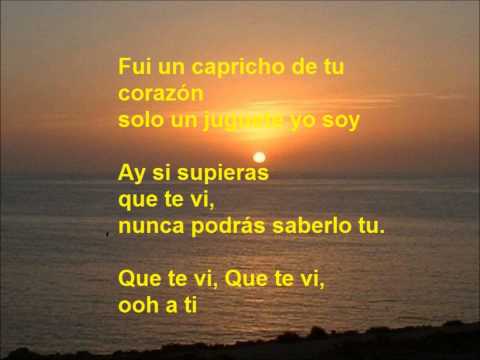 Luis Dimas,  Me Recordaras  Lirico