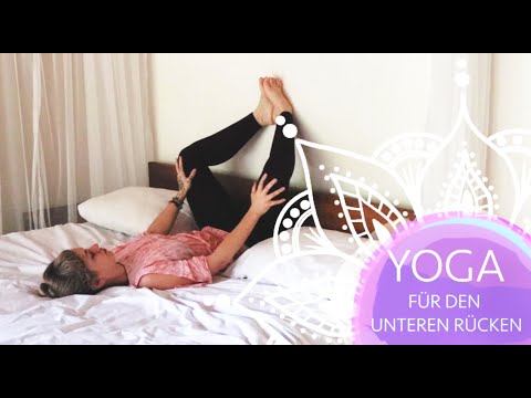 Yoga Rücken Anfänger ♥ Übungen bei unteren Rückenschmerzen ♥ im Bett ♥ Bali
