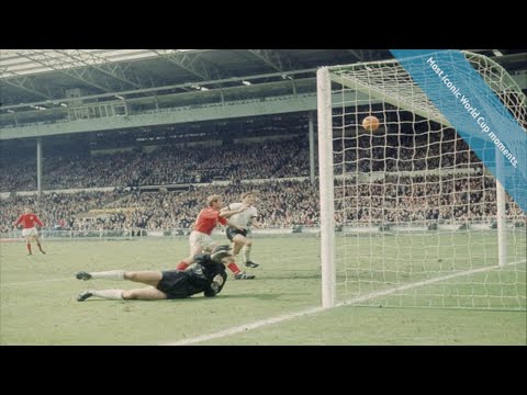The controversial Wembley Goal at the 1966 World Cup final. Most iconic World Cup moments.