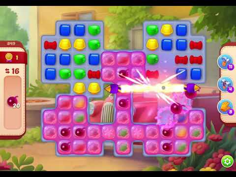 HomeScapes Level 849 no boosters (18 moves)