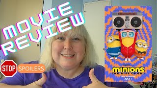 SPOILERS - MINIONS RISE OF GRU - MOVIE REVIEW