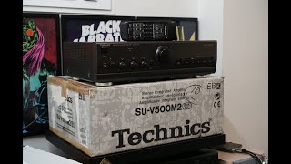 Video thumbnail for Technics SU-V500 Mark II Stereo Amplifier made in Japan by Musics NZ
