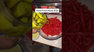 Hood food hacks 🥴 Tiktok hoodmeals #foodhack
