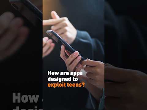 How are apps designed to exploit teens?
