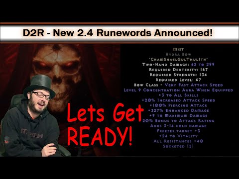 Diablo 2 Resurrected - Patch 2.4 Runewords Review
