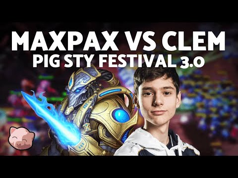 CLEM vs MAXPAX | PiGFest 3.0 Semi Finals (Bo7 TvP) - StarCraft 2