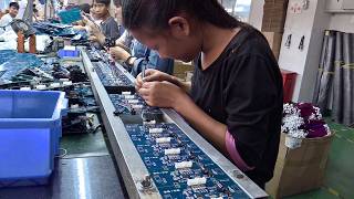 Inside a Small Chinese Electronics Factory - From the Archives