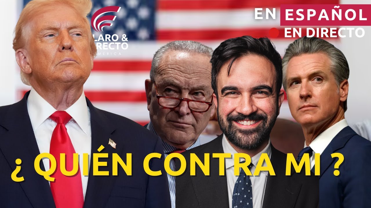 EN ESPAÑOL:TRUMP RESPONDE A MAMDANI Y NEWSOM SOBRE ELECCIONES.NUEVA YORK EN DUELO