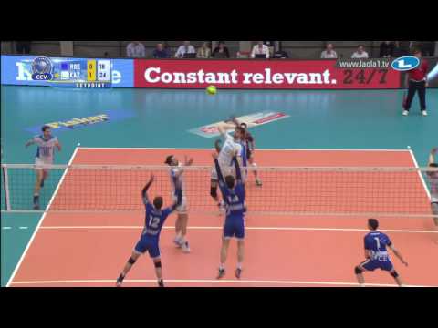 CLVolleyM - Playoff 12 Leg 1 - Knack ROESELARE vs Zenit KAZAN 1