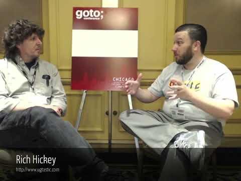 Interview with Rich Hickey creator of Clojure at GOTO Chicago 2013