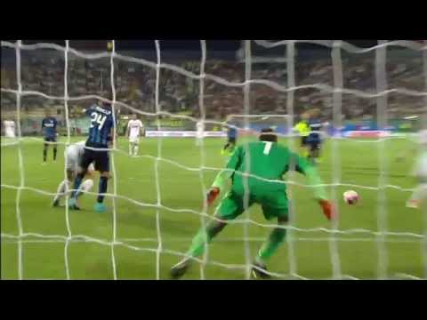 Il gol di Di Gaudio - Carpi - Inter 1-2 - Giornata 2