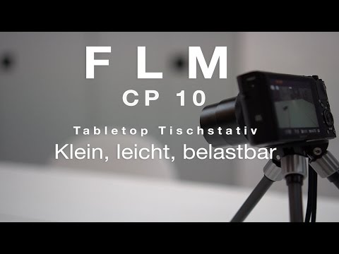 FLM CP 10 - Carbon Tischstativ - Extrem leicht und Belastbar max. 5 kg