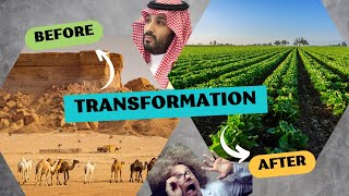 American Scientists were shocked with Saudi Arabia Agricultural Transformation.