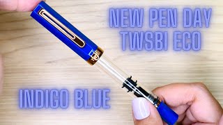 Indigo Blue with Bronze Trim | TWSBI ECO | New Release | Unboxing
