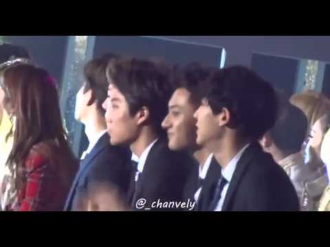 HD150103EXO's reaction to Apink, BTOB @ SBS Gayo Daejun