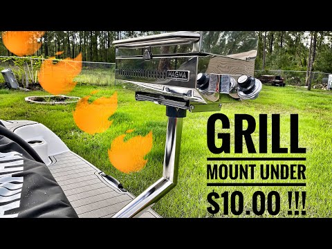 Yamaha 195s Magma ChefsMate Grill Installation